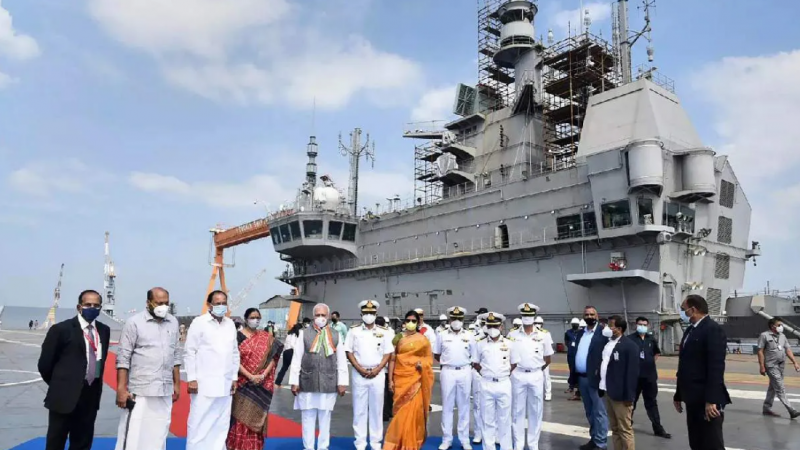 Vikrant is the first step towards India becoming an Indo-Pacific power